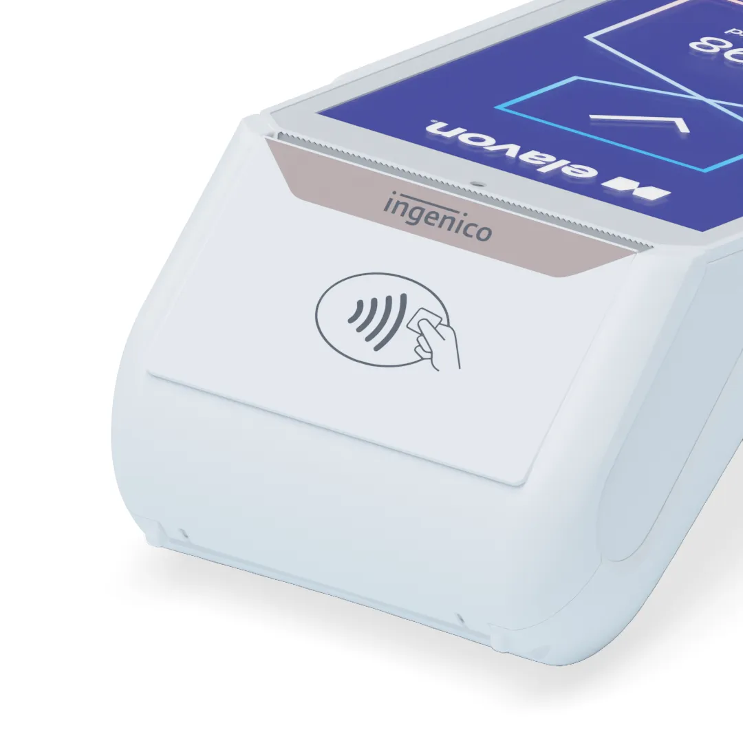 DX8000 close up of contacless