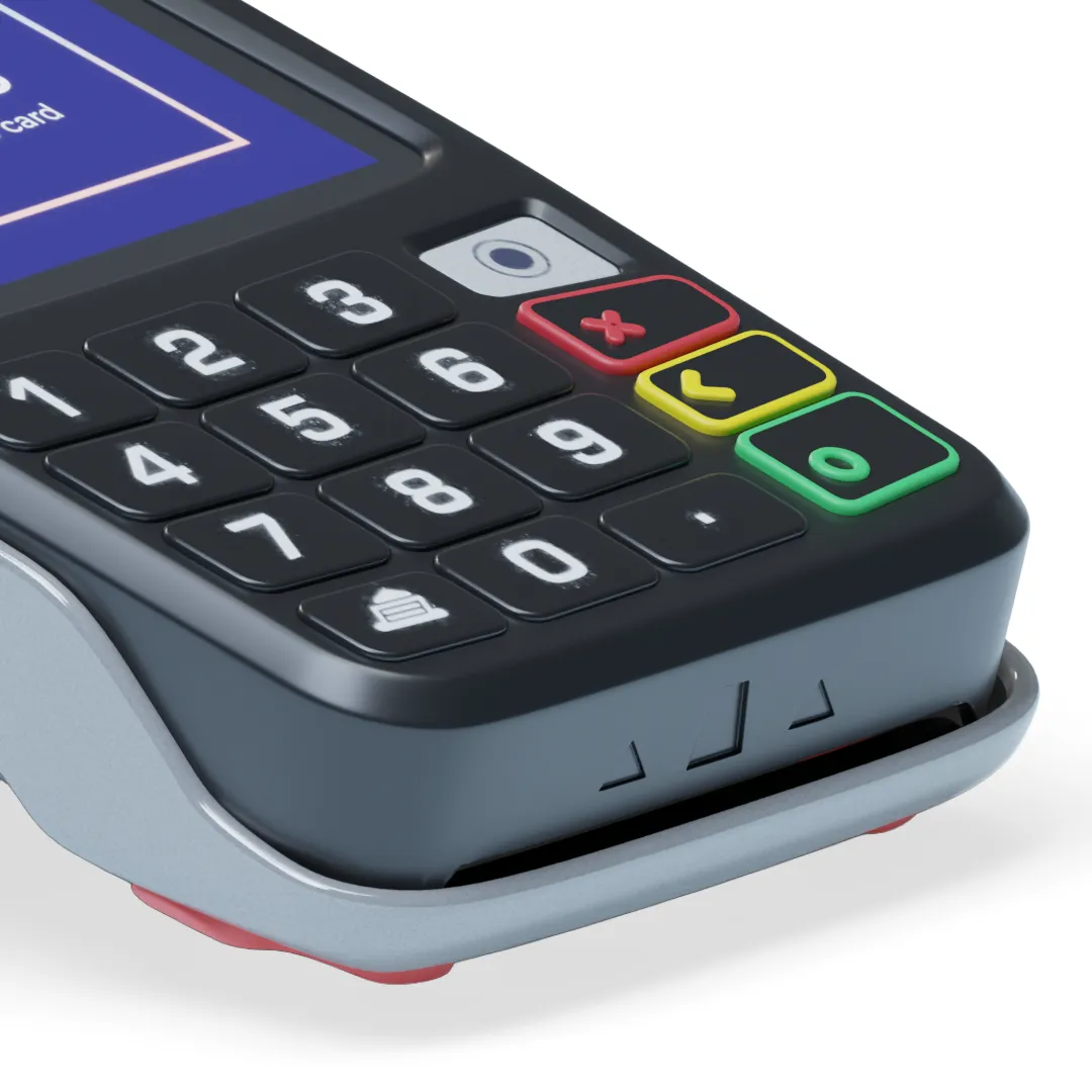 Tetra Move close up of buttons