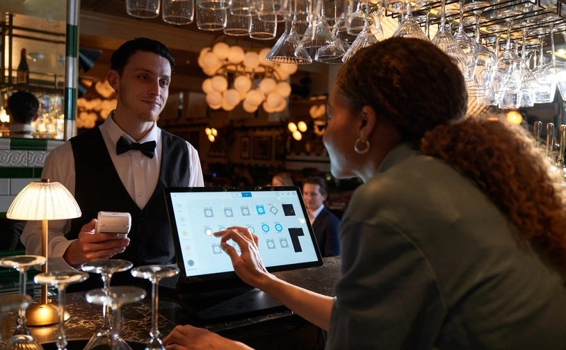 Restaurant POS payments system