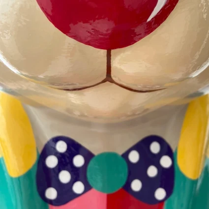 A close up, teaser image of the finished Peter Hoppings sculpture