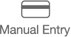 Manual entry option